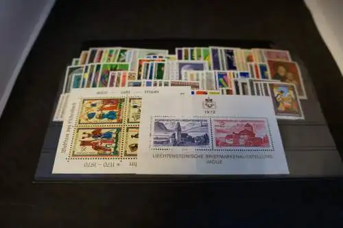 Liechtenstein Jahrgang 1970-74 komplett postfrisch (31653)