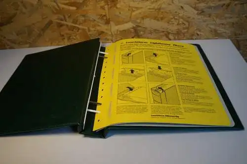 1 Leuchtturm Drehstabbinder grün mit Aufdruck Färöer (31703)