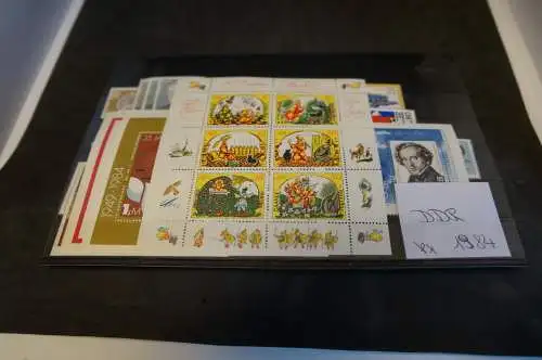 DDR Jahrgang 1984 postfrisch komplett (31706)