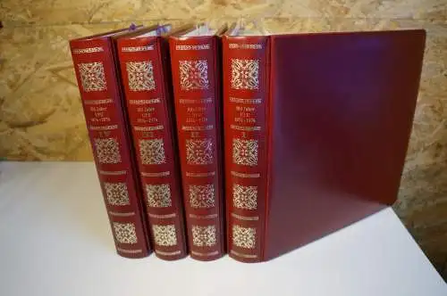 UPU 4 Bände über 195 Blatt Abosammlung (31725)