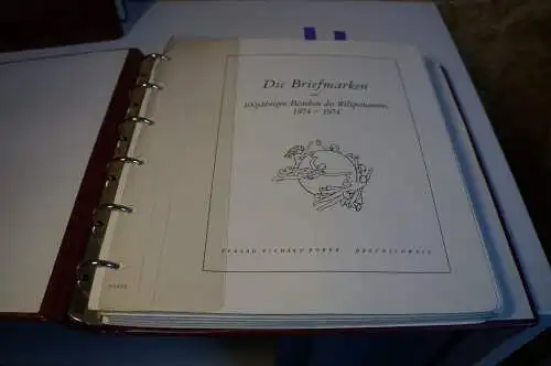 UPU 4 Bände über 195 Blatt Abosammlung (31725)