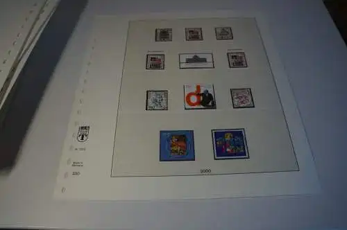 Bund 1990-2000 postfrisch fast komplett inkl. Lindner T (31746)