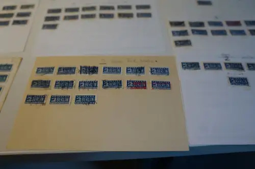 Bizone Berlin Notopfer Marke Lose Blatt Posten (31757)