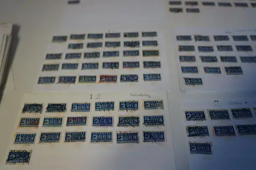 Bizone Berlin Notopfer Marke Lose Blatt Posten (31757)