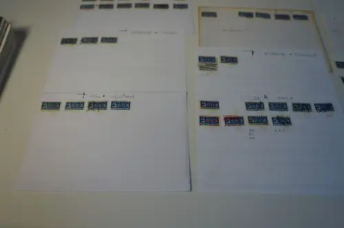 Bizone Berlin Notopfer Marke Lose Blatt Posten (31757)