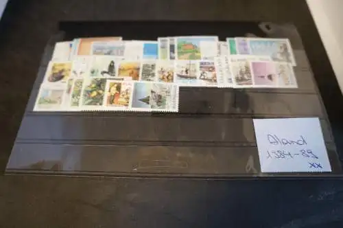 Aland Jahrgang 1984-1989 postfrisch komplett (31773)