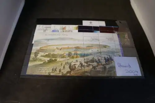 Aland Jahrgang 2004 postfrisch komplett (31780)