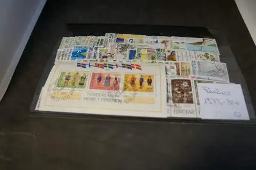 Färöer Jahrgang 1975-1984 gestempelt komplett (31804)