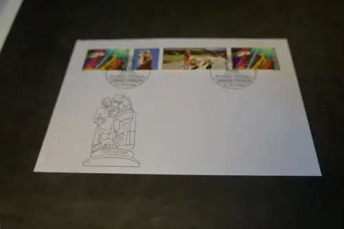 Schweiz Michel 1706 mit Zudruck Schweiz zu Gast in Sindelfingen FDC (31847)