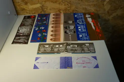 Frankreich MH 1-10 fast komplett postfrisch (31851H)