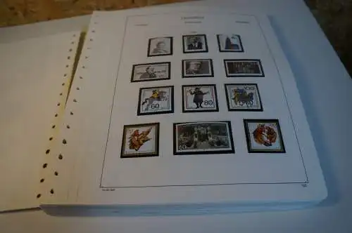 Bund 1987-1999 postfrisch komplett inkl. Kabe falzlos (31871)