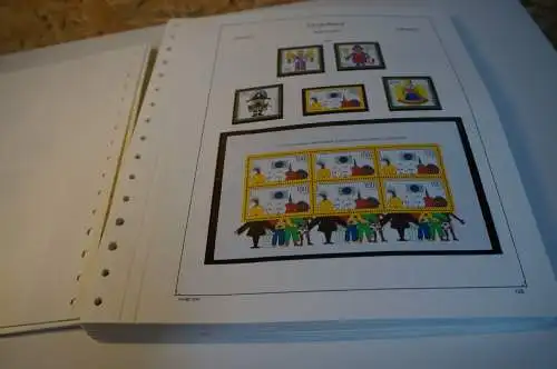 Bund 1987-1999 postfrisch komplett inkl. Kabe falzlos (31871)