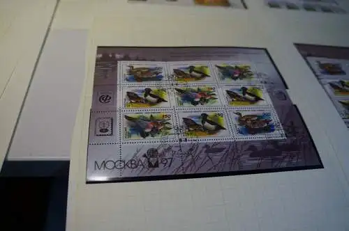 Russland 8 Kleinbogen aus 1994 gestempelt (31891H)