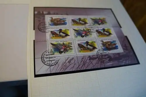 Russland 8 Kleinbogen aus 1994 gestempelt (31891H)