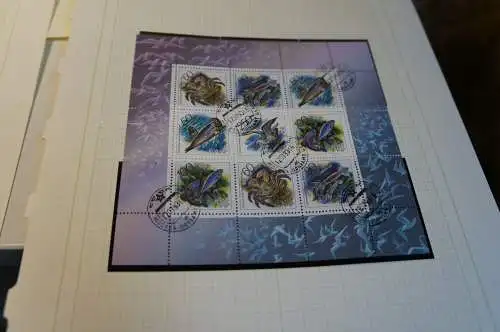 Russland 8 Kleinbogen aus 1993 gestempelt (31890H)