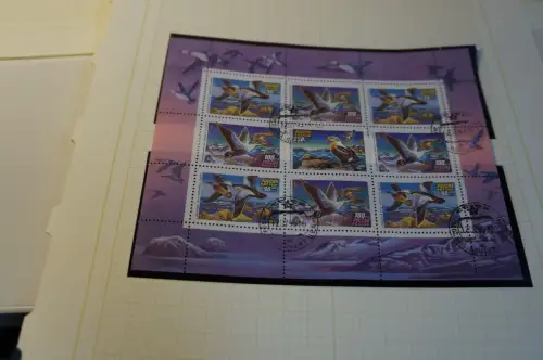 Russland 8 Kleinbogen aus 1993 gestempelt (31890H)
