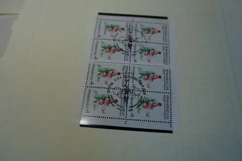 Russland 6 Kleinbogen aus 1992 gestempelt (31889H)