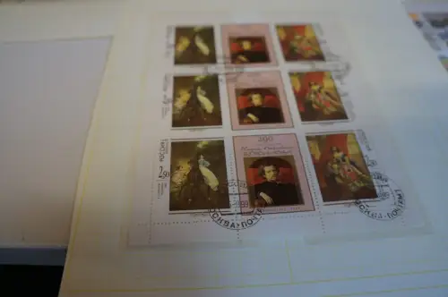 Russland 8 Kleinbogen aus 1999 gestempelt (31896H)