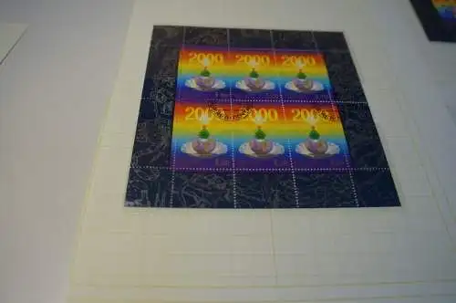 Russland 8 Kleinbogen aus 1999 gestempelt (31896H)
