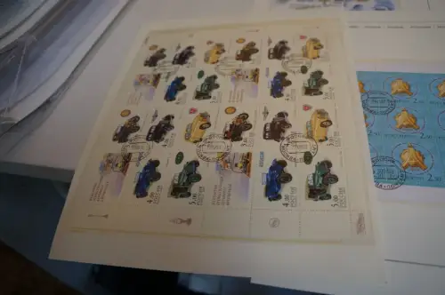 Russland 7 Kleinbogen aus 2003 gestempelt (31900H)