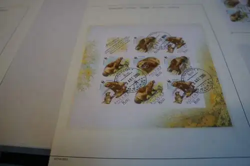 Russland 14 Kleinbogen aus 2004 gestempelt (31901H)
