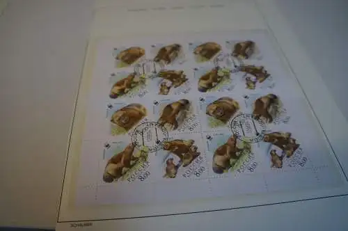 Russland 14 Kleinbogen aus 2004 gestempelt (31901H)