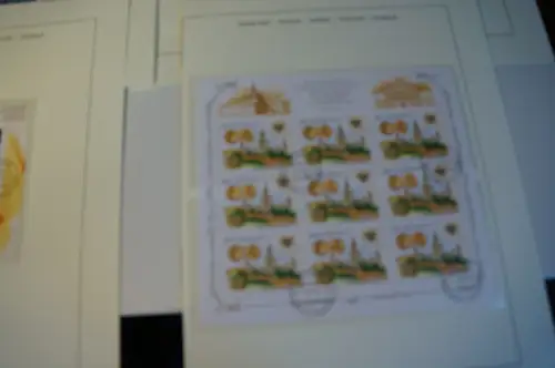 Russland 6 Kleinbogen aus 2005/06 gestempelt (31902H)