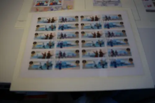 Russland 6 Kleinbogen aus 2005/06 gestempelt (31902H)