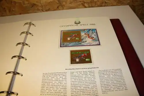 Olympiade 1988 4 bändige Abosammlung (31908)