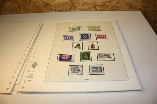 Bund 1980-1989 postfrisch komplett inkl. Lindner T (31911)