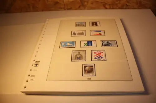 Bund 1995-1999 postfrisch komplett inkl. Lindner T (31913)