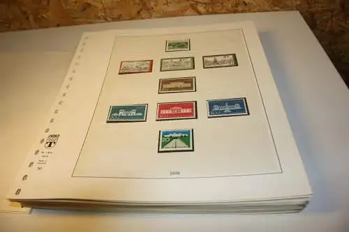 Bund 1970-1979 postfrisch komplett inkl. Lindner T (31910)