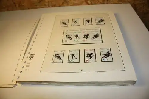 Bund 1970-1979 postfrisch komplett inkl. Lindner T (31910)