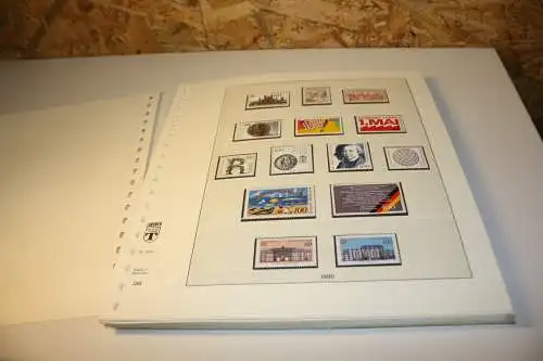Bund 1990-1994 postfrisch komplett inkl. Lindner T Vordruck (31912)