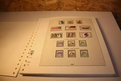 Bund 1990-1994 postfrisch komplett inkl. Lindner T Vordruck (31912)