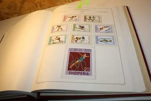 Olympiade 1972 Abosammlung über 50 Blatt (31936)