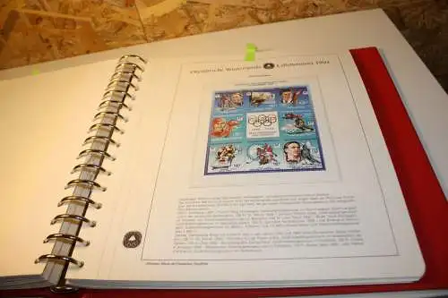 Olympiade 1994 Abosammlung über 50 Blatt (31937)