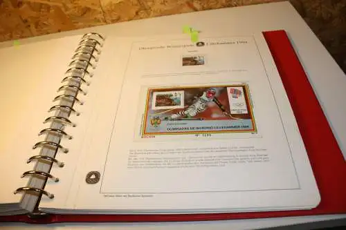 Olympiade 1994 Abosammlung über 50 Blatt (31937)