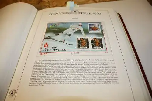 Olympiade 1992 110 Blatt Abosammlung postfrisch (31938)