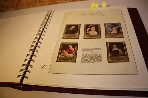 Rubens Abosammlung 28 Blatt postfrische Ausgaben (31944)