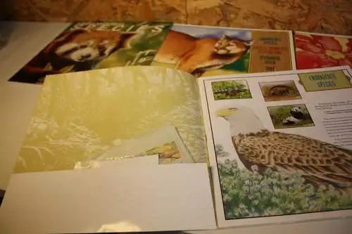 UNO Gefährdete Arten 1993-1998 Folder (31950)