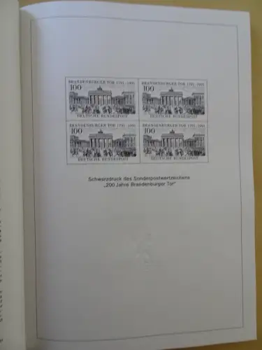 Bund Jahrbuch 1991 postfrisch (4543)
