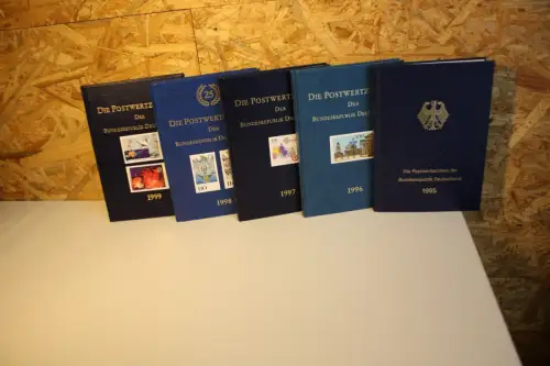 Bund Jahrbücher 1995-1999 postfrisch (31952)