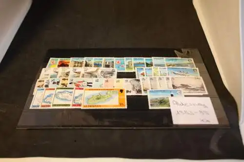 Alderney Jahrgang 1983-1989 postfrisch komplett (31976)