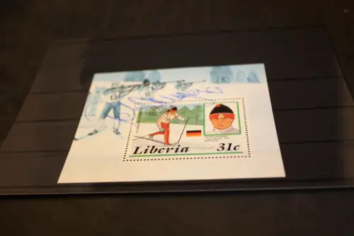 Liberia 1357 Luxusblock Olympia 1988 Unterschrift Angerer (31988)