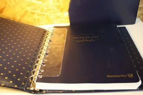 Dt. Post Deutschland Exclusiv 2014-2015 falzlos inkl. Binder + Schuber (31995)