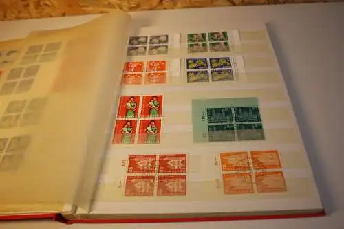 Schweiz Sammlung Viererblocks meist gestempelt (31993)