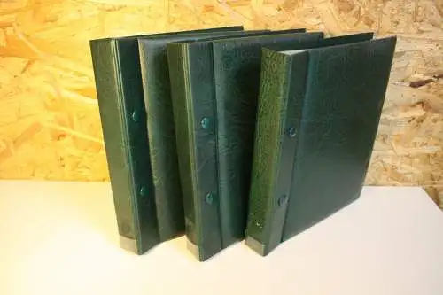 3 Kobra ETB Alben mit Hüllen in grün (31997)