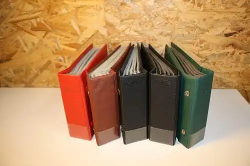 5 Kobra Briefe Alben verschiedene Farben (32024)