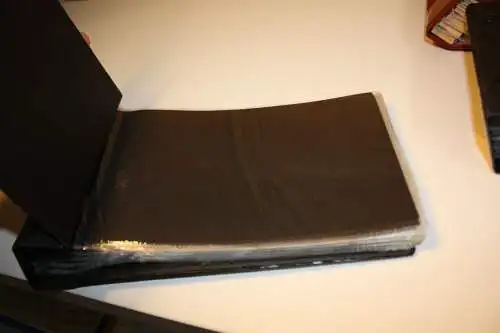 3 Briefe Alben verschiedene Farben (32025)